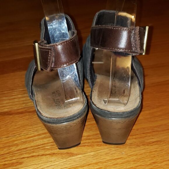 Naot Black Leather Slingback heels - Picture 4 of 10